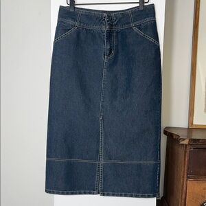 Billabong vintage Y2K Dark Denim Skirt